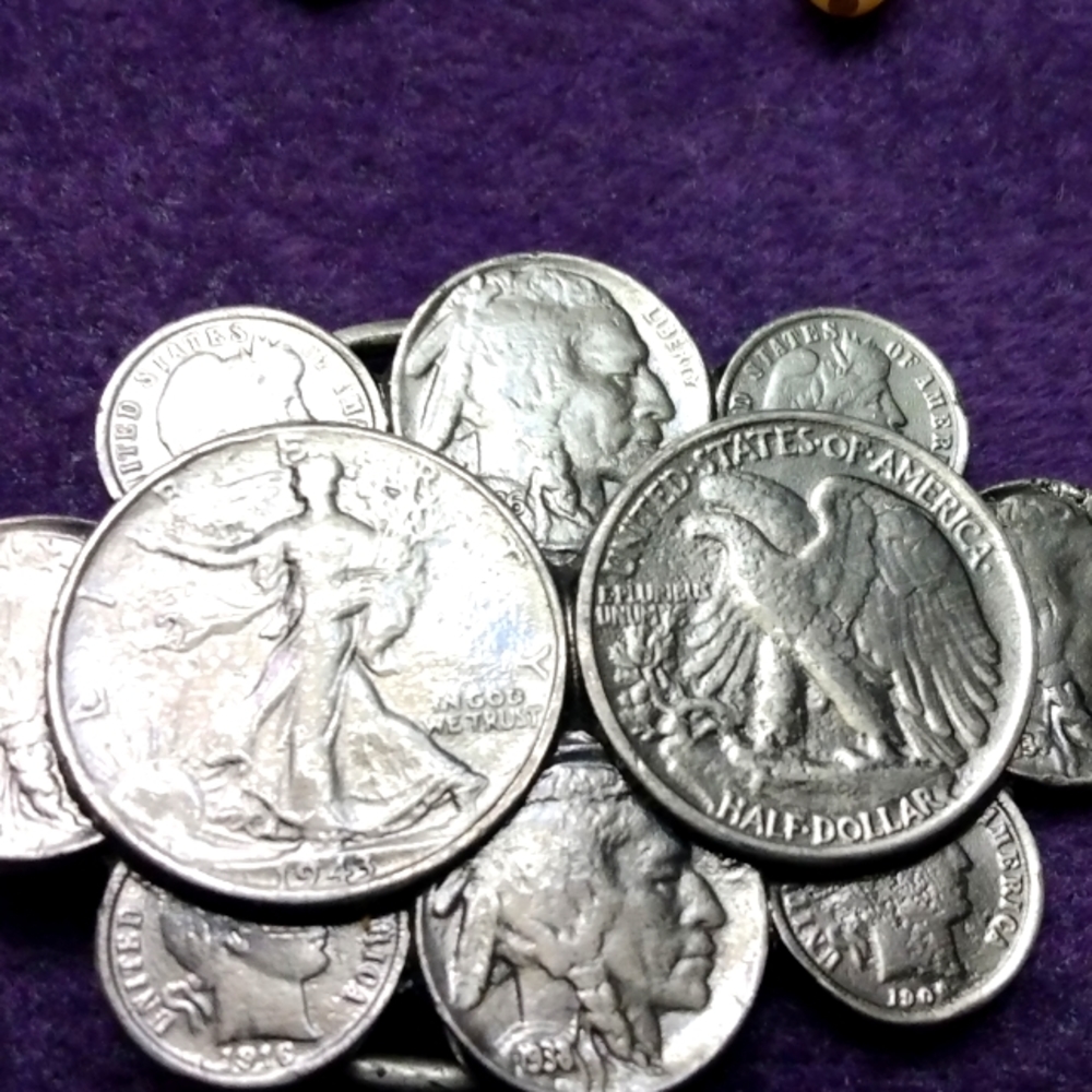 Men's belt buckle (us coin)